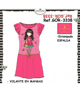 Vestido Gorjuss Every Summer Fucsia T/12