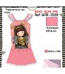 Vestido Gorjuss Be Loved Rosa T/10