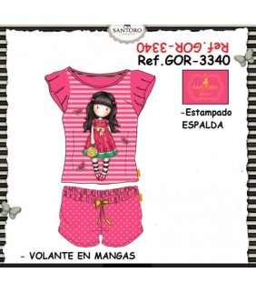 Conjunto Gorjuss Every Summer Fucsia T/8