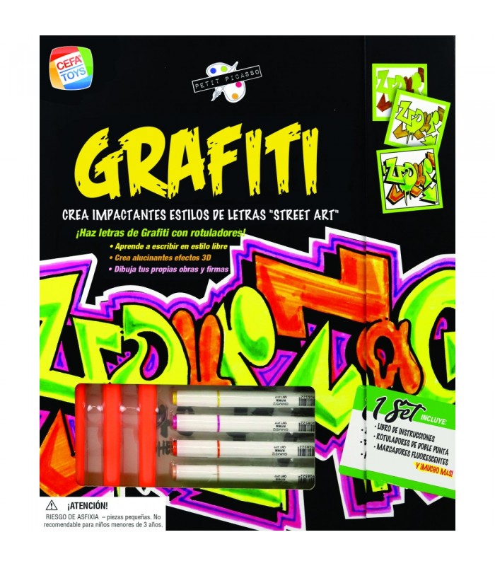 Diseñando Grafiti Petit Picasso Sipecusa