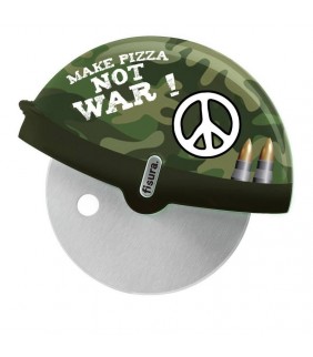 Cortador de pizza Make pizza not War