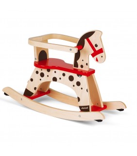 Caballo Balancín Caramelo  madera 