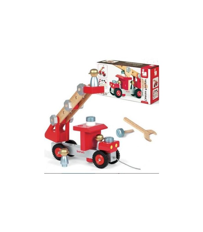 2-4 AÑOS Camion de Bomberos  Construye