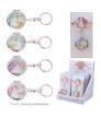 Llavero con espejo Unicornio Arco Iris 4m