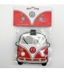Etiqueta de equipaje Caravana Volkswagen VWT1 Rojo