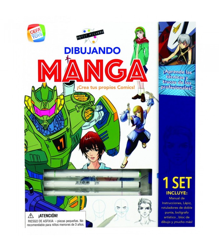 Dibujando Manga Petit Picasso Sipecusa