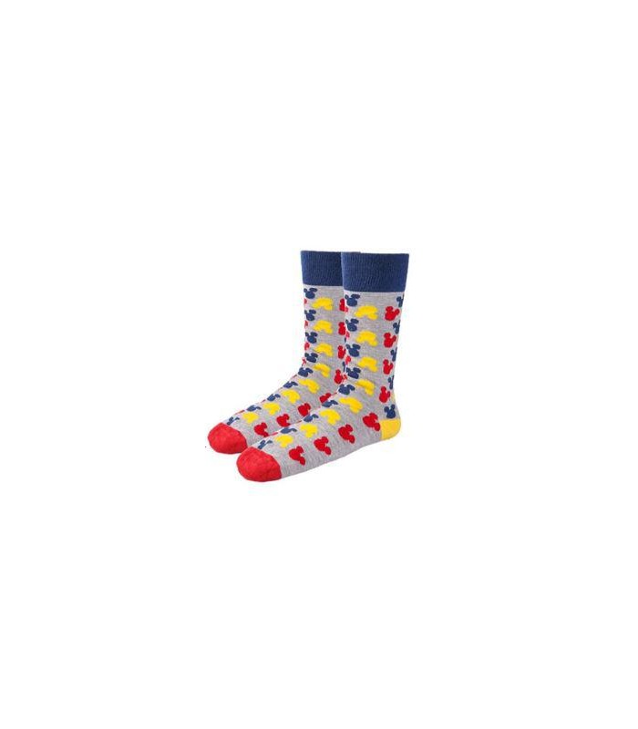 Calcetines Mickey siluetas colores