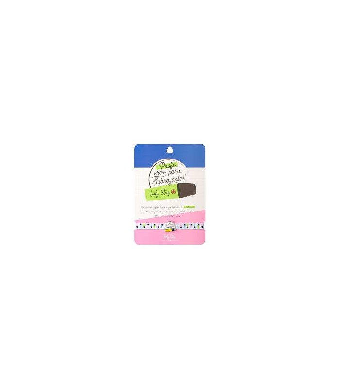 Pulsera Profe  eres para subrayarte 