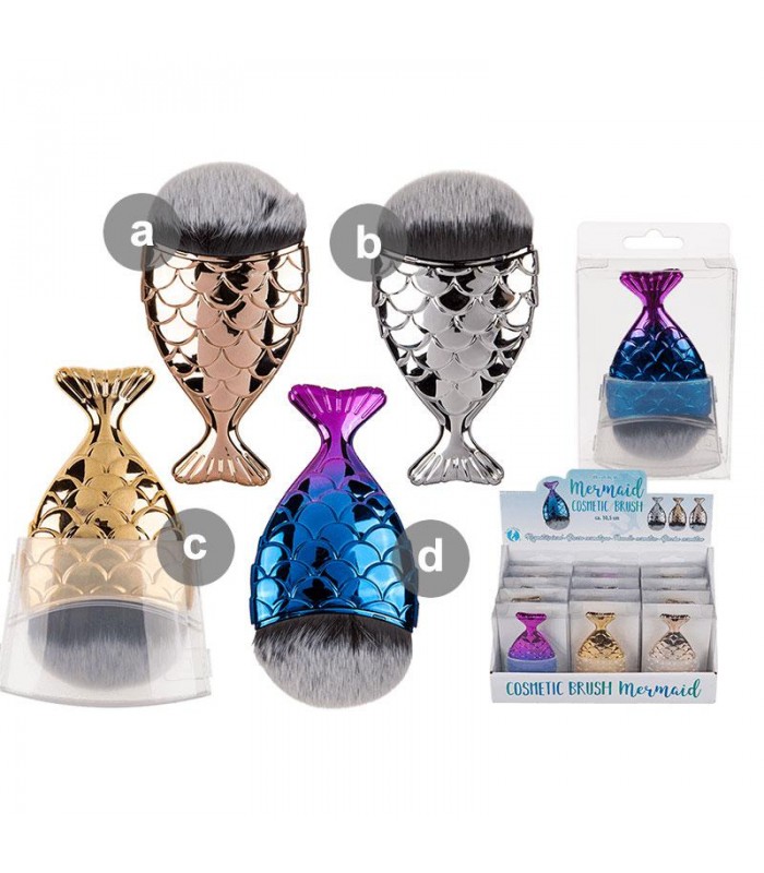 Brocha de maquillaje  COLA DE SIRENA  3C