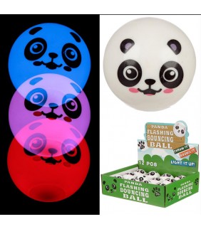 Pelota loca con luz Oso Panda