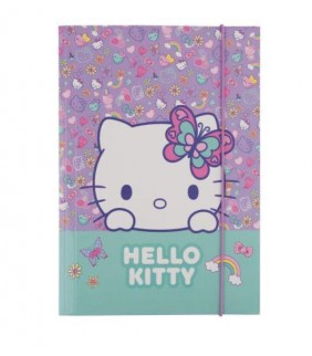 CARPETA A4 HELLO KITTY STICKERS