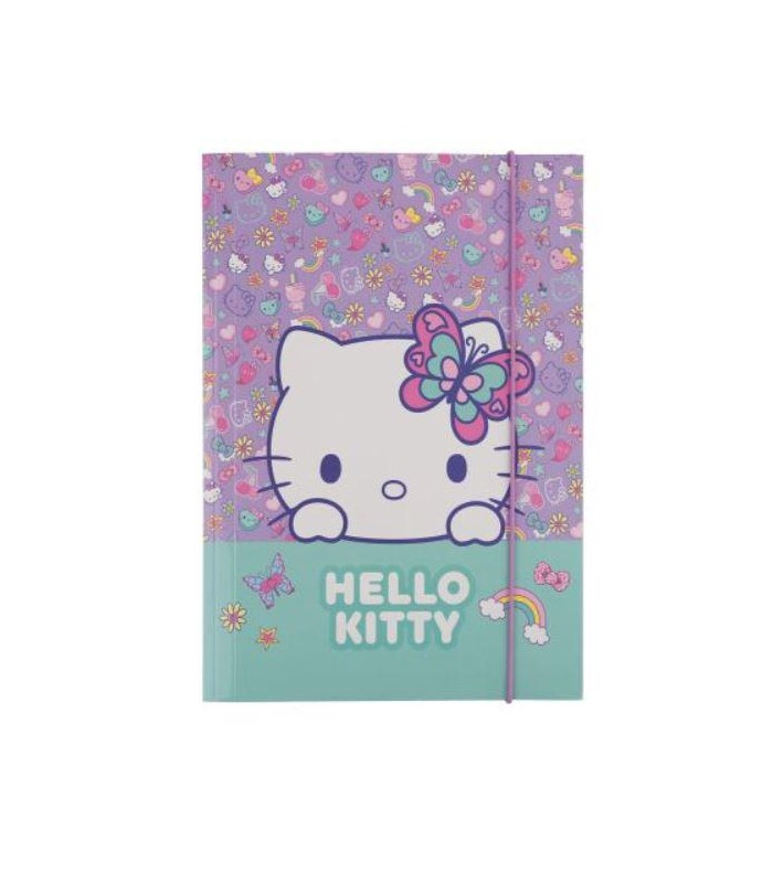 CARPETA A4 HELLO KITTY STICKERS