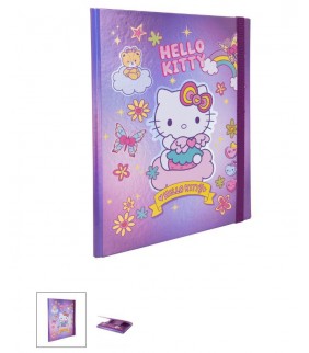 CARPETA SOLAPAS A4 HELLO KITTY MAGIC