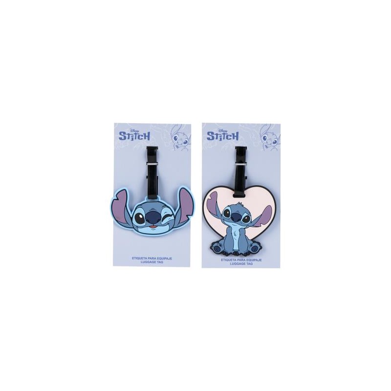 ETIQUETA VIAJE STITCH