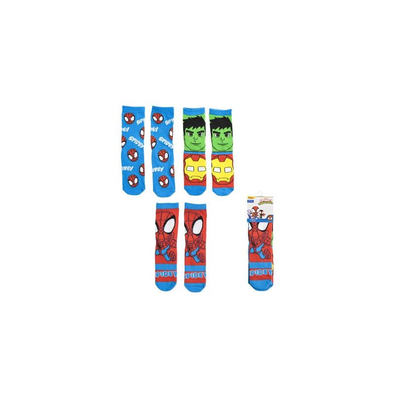 PACK CALCETINES 3 PIEZAS SPIDEY