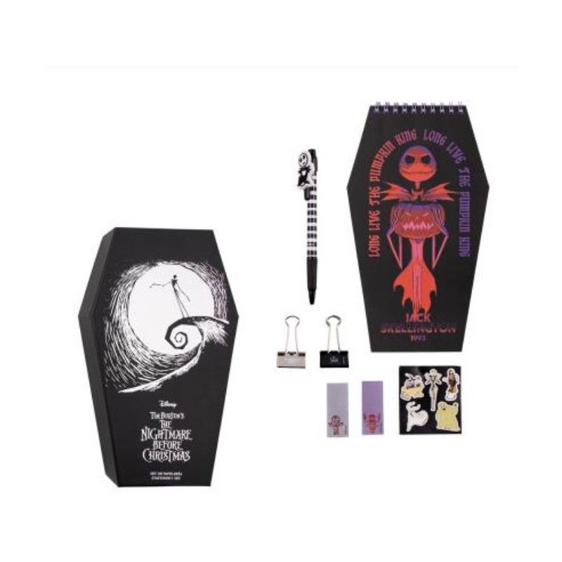 Set De Papelería Nightmare Before Christmas