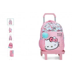 MOCHILA CARRO HELLO KITTY 2C