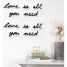 Letras para decorar "love"