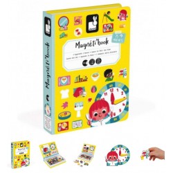 Libro Magnetico para aprender las horas
