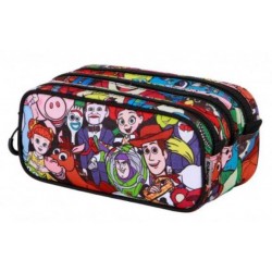 Estuche Escolar Disney Toy Story con 3 Compartimen