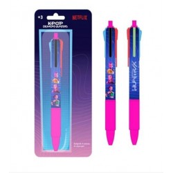 Boligrafo 4 Colores Ballpoint K-Pop Demon Hunters