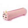 Portatodo unicornio acostado pets silicona telesco