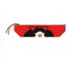 Estuche portatodo pequeño mafalda rojo