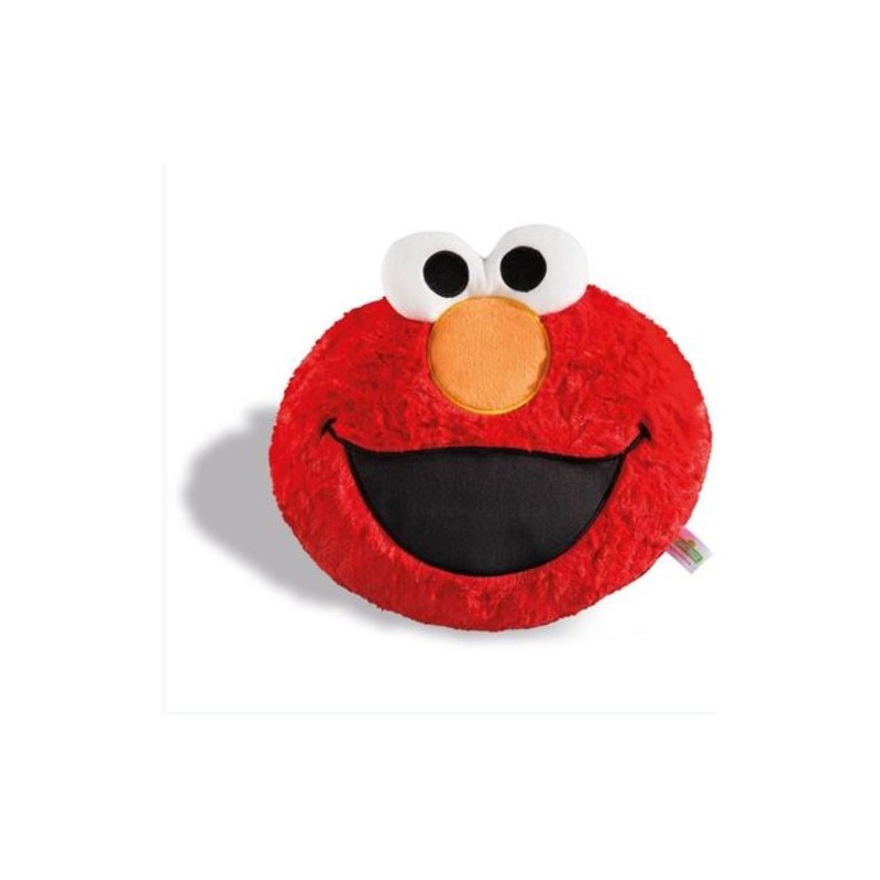 Cojín de Peluche Elmo de Barrio Sésamo 30x25cm