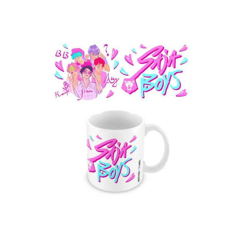 Taza Saja Boys Art KPop Demon Hunters