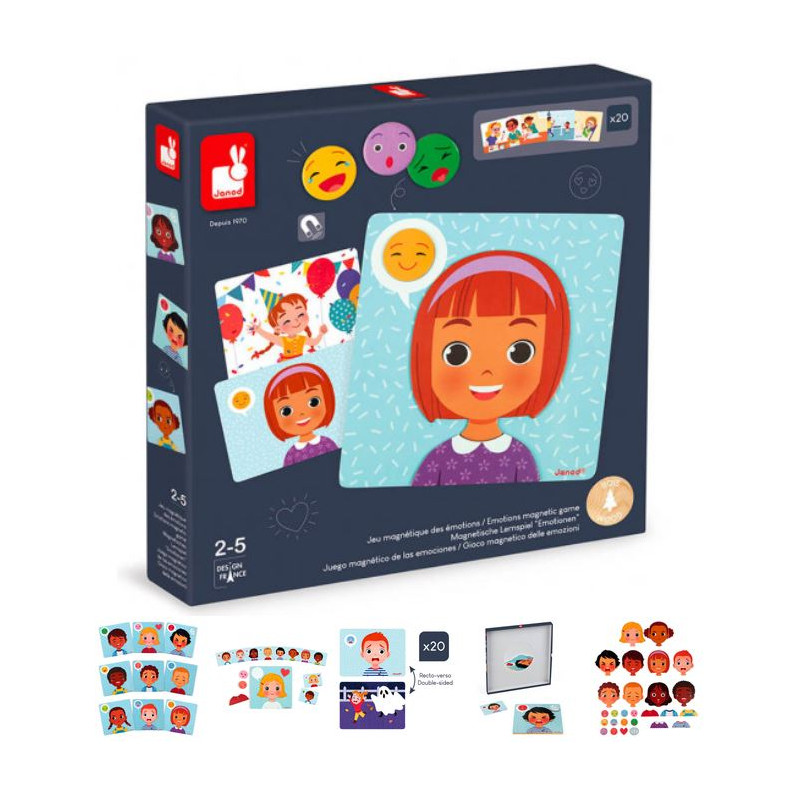 Juego magnético de las emociones
