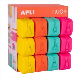 ESTUCHE SILICONA SOFT FLUOR