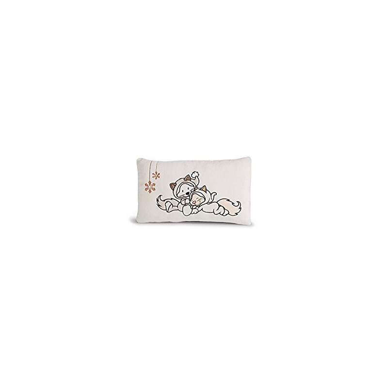 Cojin rectangular, Gato de nieve 43x25cm