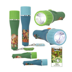 Dino World linterna con temporizador