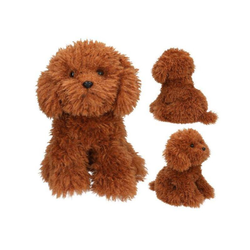 Perro peluche Teddy marrón 30 cm FUR EVER FRIENDS
