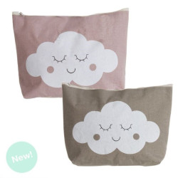 Neceser Nube Cremallera 32x20cm