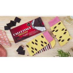 Calcetines chocolate para mujer 36/38