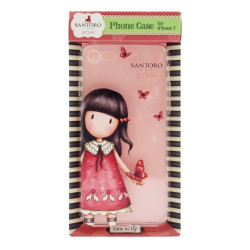 Carcasa flexible Gorjuss mariposas Iphone 7
