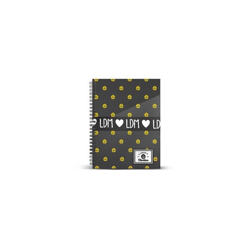 Cuaderno DIN A5 Martina Grey