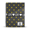 Cuaderno DIN A5 Martina Grey