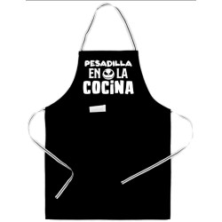 Delantal 'Pesadilla en la cocina'