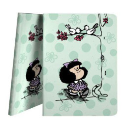 CARPETA 30 FUNDAS A4 MAFALDA KISS 26