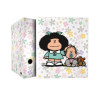 CARPETA A4 4 ANILLAS 40MM MAFALDA 20 FLORE