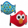 Pack 2 mascarillas Barrio Sesamo infantil