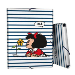 CARPETA 3 SOLAPAS  MAFALDA 20 MARINERA