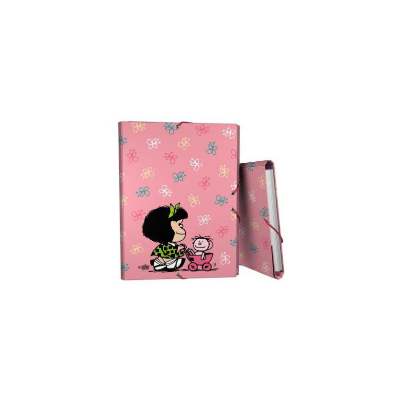 CARPETA 3 SOLAPAS MAFALDA BABY CART