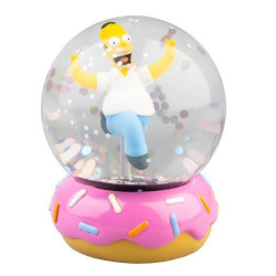 BOLA DE NIEVE THE SIMPSONS HOMER SIMPSON ROSQUILLA