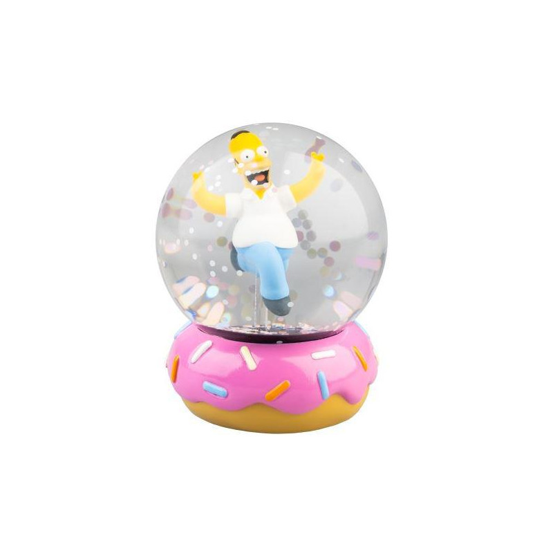 BOLA DE NIEVE THE SIMPSONS HOMER SIMPSON ROSQUILLA
