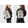 Mochila de viaje estampada Orchestra