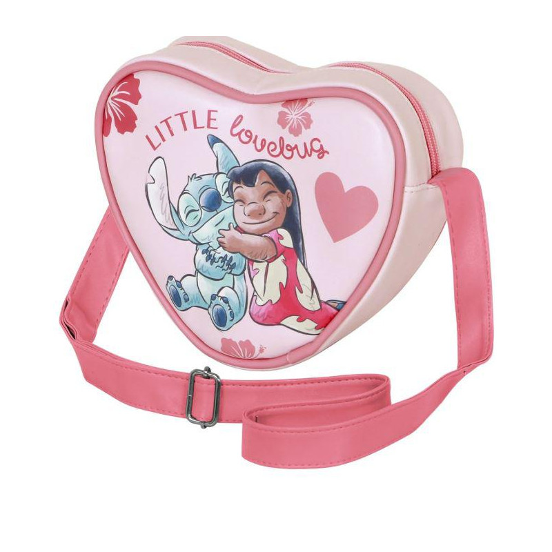 Disney Lilo y Stitch Lovebug-Bolso Bandolera Coraz