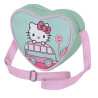 Hello Kitty Van-Bolso Bandolera Corazón Casual  Ve